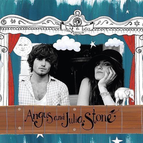 Single/EP cover of "Just a Boy" by Angus and Julia Stone