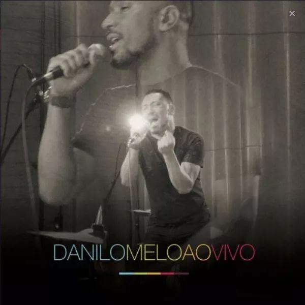 Capa do Single/EP "Ao Vivo", de Danilo Melo (Gospel)