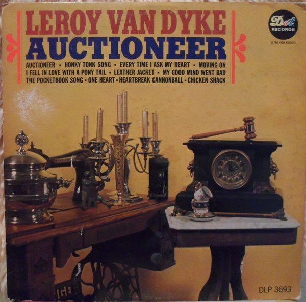 Capa do Álbum "Auctioneer", de Leroy Van Dyke