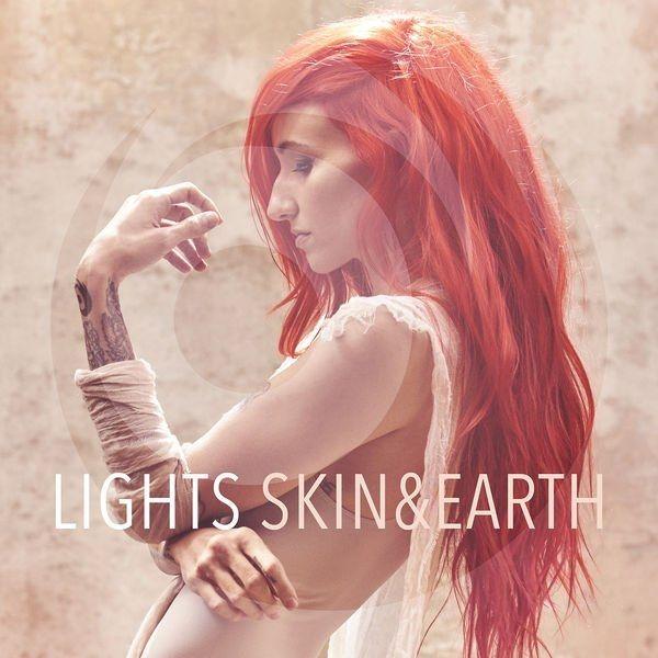 Portada del álbum "Skin&Earth", de Lights