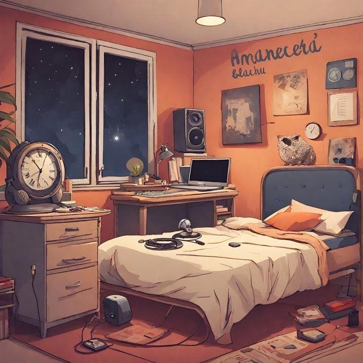 Portada de Álbum "Amanecerá", de blachu