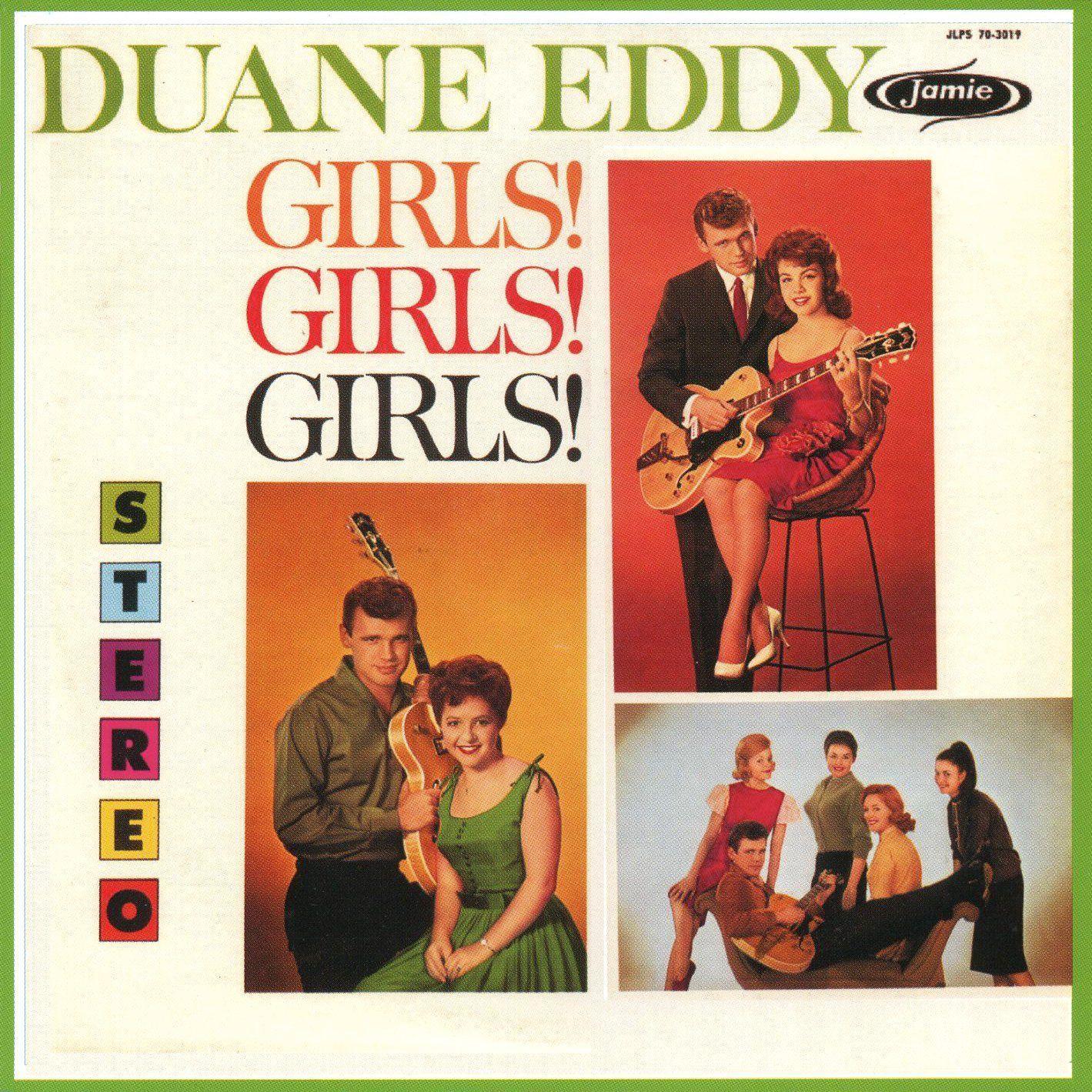 Capa do Álbum "Girls! Girls! Girls!", de Duane Eddy