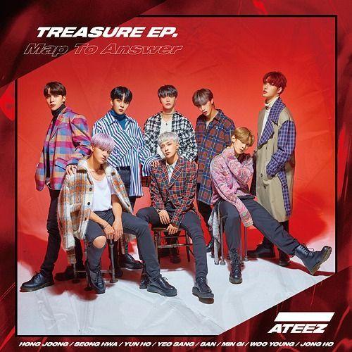 Portada de Sencillo/EP "TREASURE EP. Map To Answer", de ATEEZ 