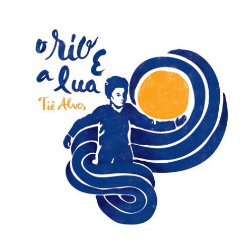 Capa do Álbum "O Rio e a Lua", de Tiê Alves