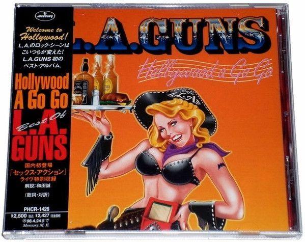 Capa do álbum "Hollywood A Go Go", de L.A. Guns