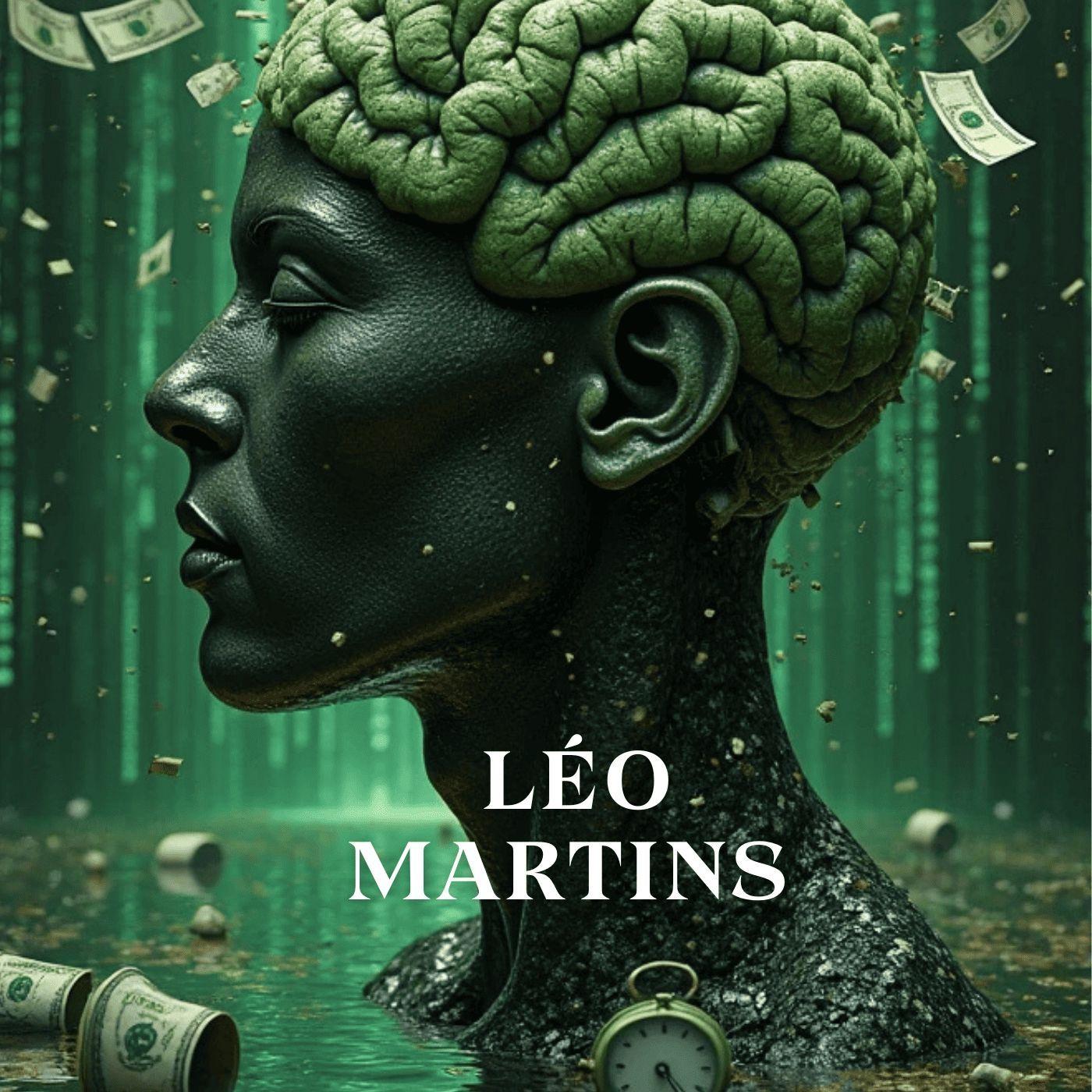 Portada de Sencillo/EP "Leilão da Minha Mente ", de Léo  Martins