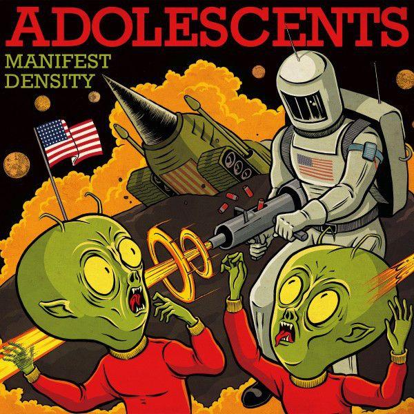 Portada de Álbum "Manifest Density", de The Adolescents