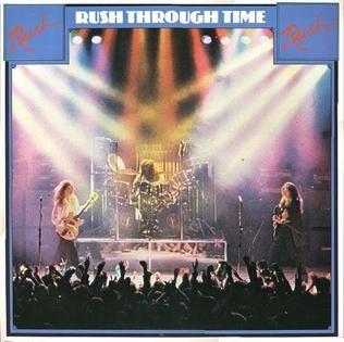 Capa do álbum "Rush Through Time", de Rush