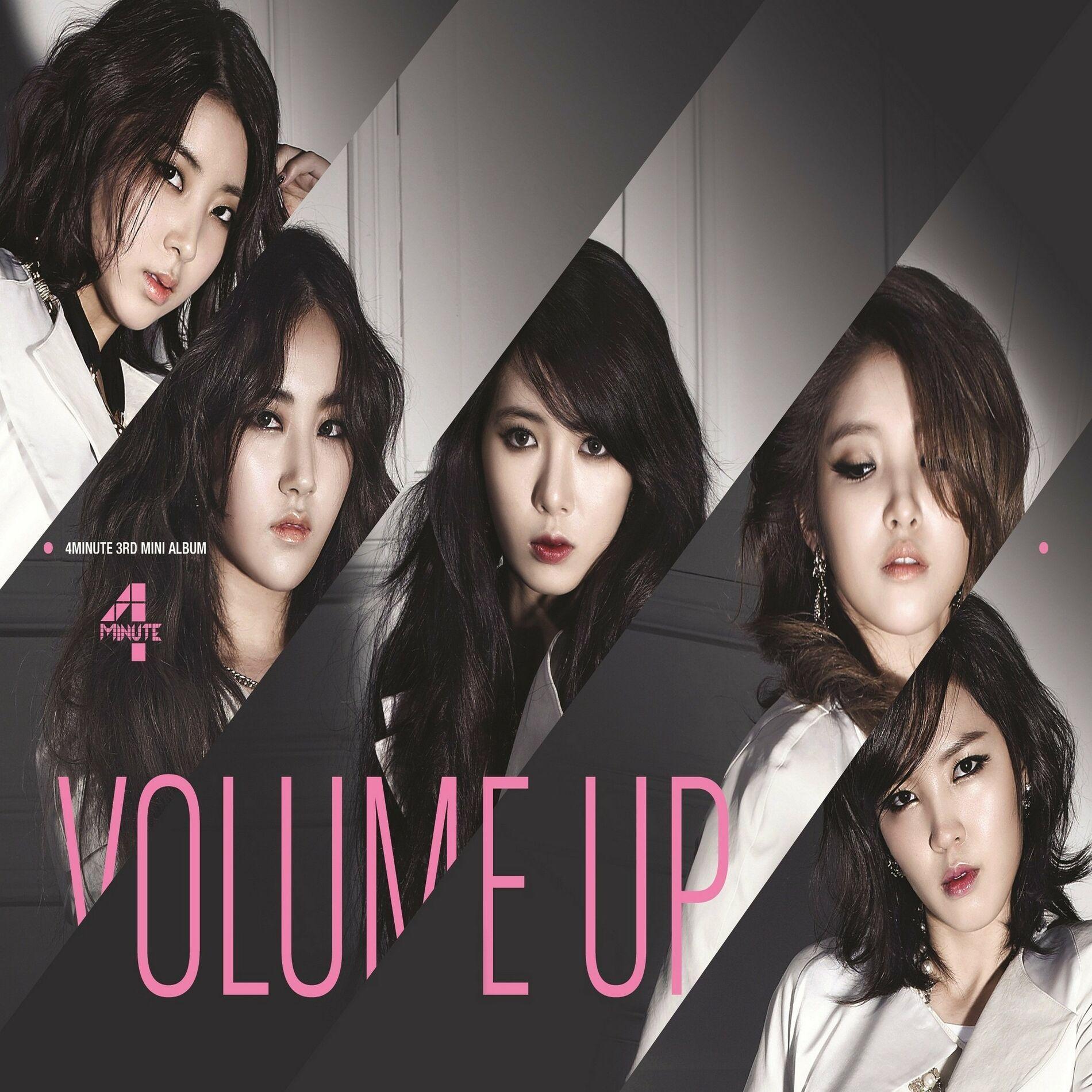 Capa do Álbum "Volume Up", de 4Minute