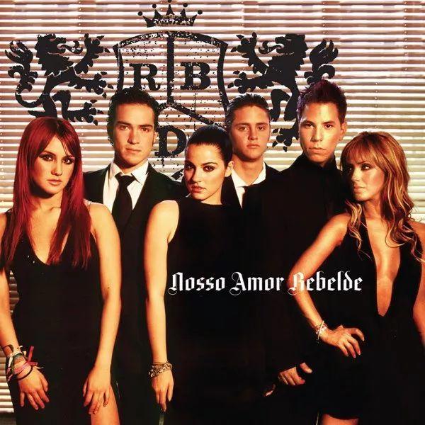 Portada de Álbum "Nosso Amor Rebelde", de RBD