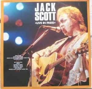 Portada de Álbum "Live In Paris", de Jack Scott