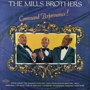 Portada del álbum "Command Performance!", de The Mills Brothers