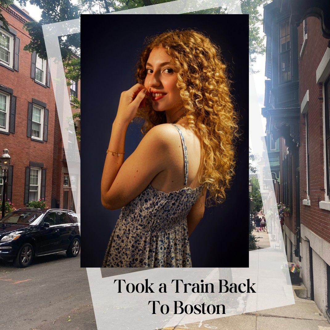 Portada de Sencillo/EP "Took a Train Back to Boston", de Natalia Zambelli