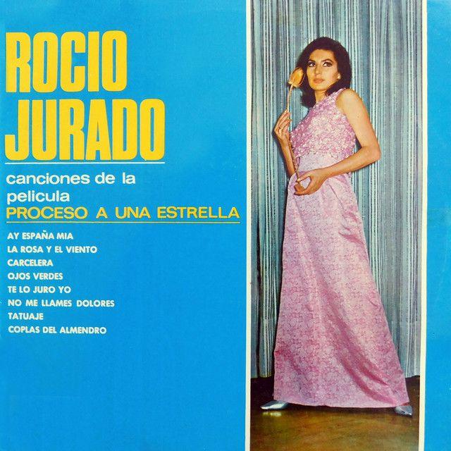 Portada de Álbum "Canciones de la Pelicula "Proceso a Una Estrella"", de Rocío Jurado