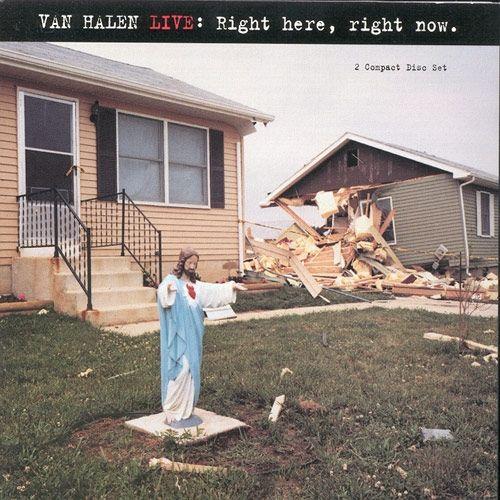 Capa do Álbum "Live: Right Here, Right Now.", de Van Halen