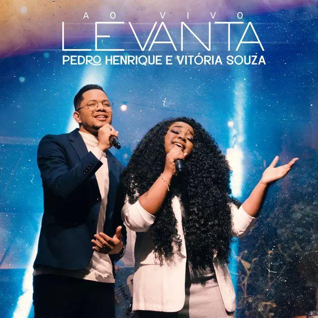 Album cover of "Levanta (part. Pedro Henrique)" by Vitória Souza