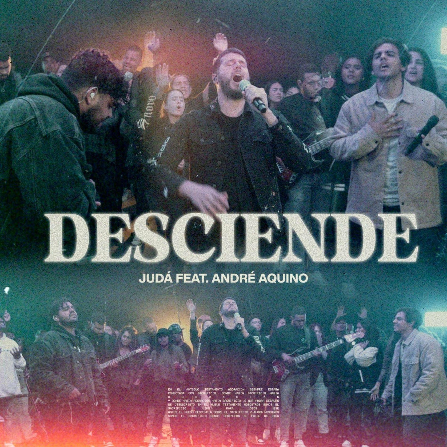 Portada de Sencillo/EP "Desciende (part. Judá)", de André Aquino