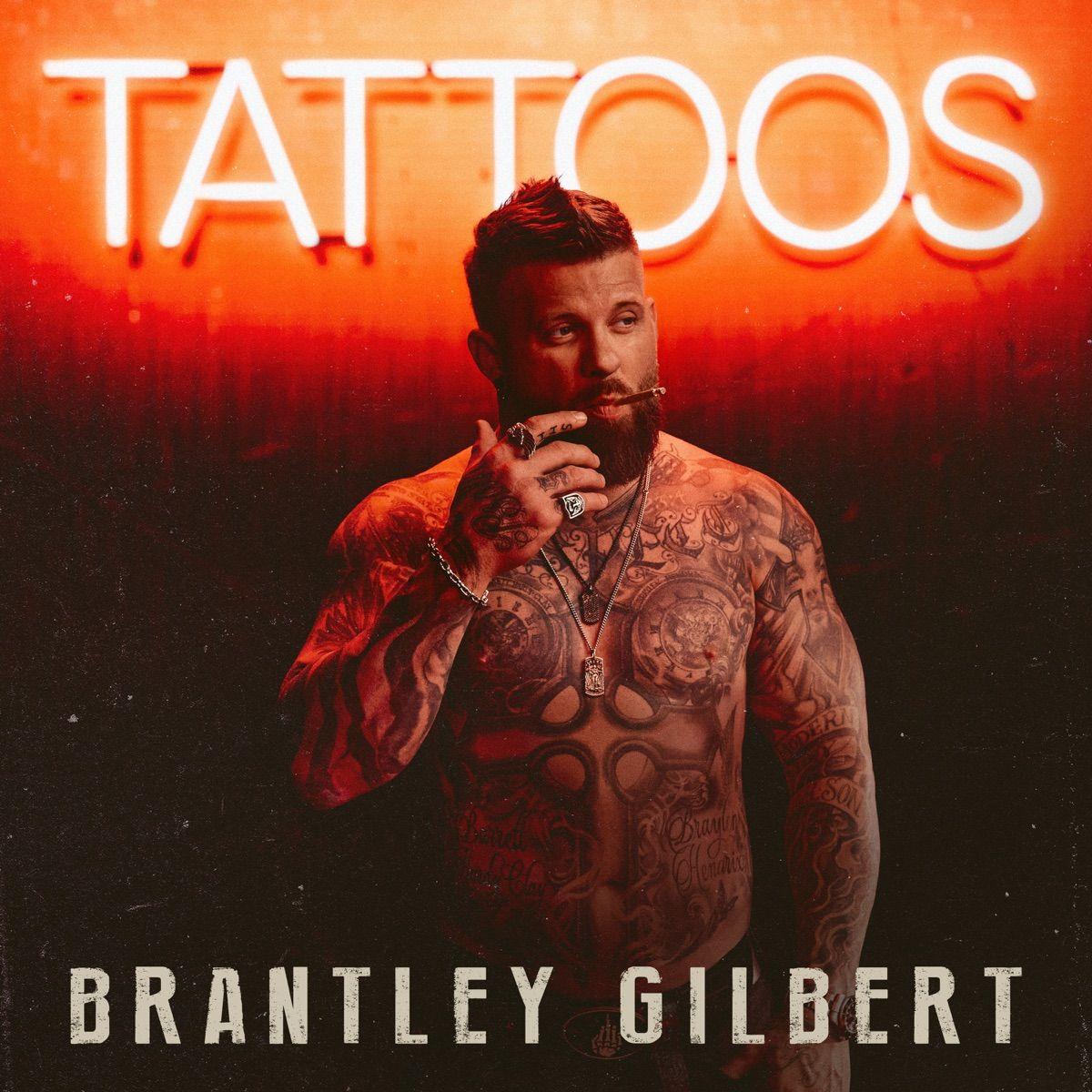 Capa do álbum "Tattoos", de Brantley Gilbert