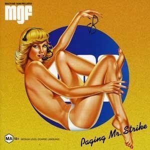 Portada de Álbum "Paging Mr. Strike", de Machine Gun Fellatio