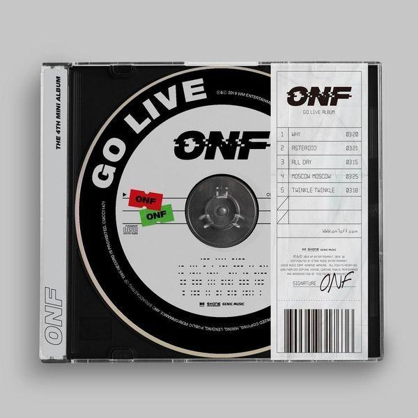 Capa do Single/EP "Go Live", de ONF