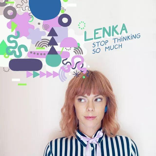 Capa do álbum "Stop Thinking So Much", de Lenka