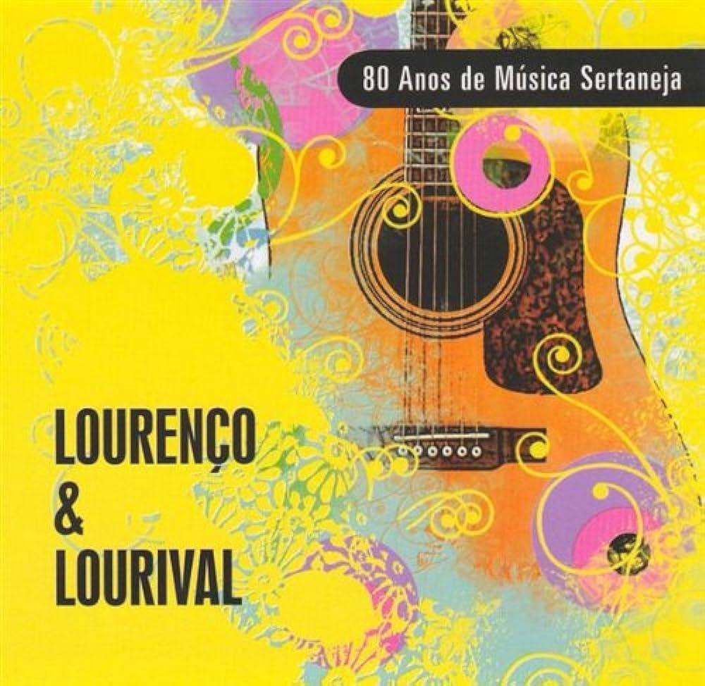 Portada de Álbum "80 Anos de Música Sertaneja", de Lourenço e Lourival