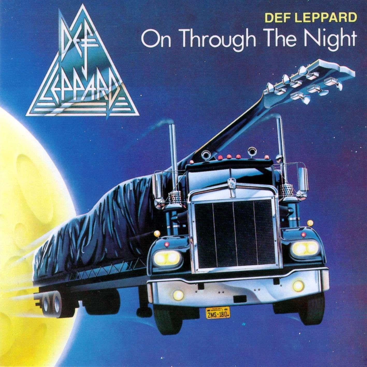 Capa do álbum "On Through The Night", de Def Leppard