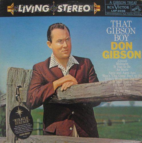 Capa do álbum "That Gibson Boy", de Don Gibson