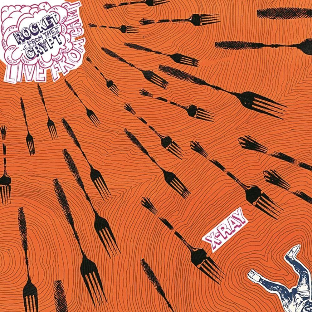 Capa do Álbum "Live From Camp X-Ray", de Rocket From The Crypt