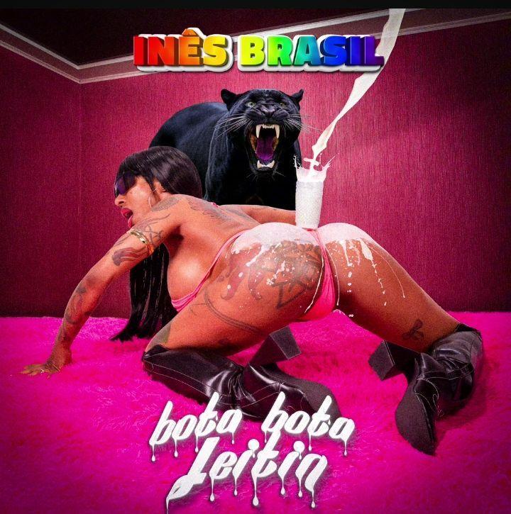 Portada de Sencillo/EP "Bota Bota Leitin", de Inês Brasil