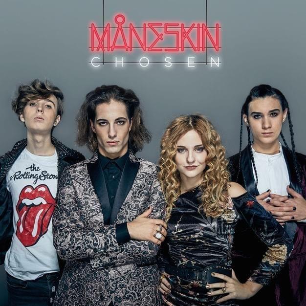 Portada de Álbum "Chosen", de Måneskin