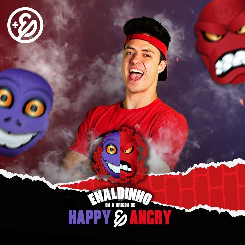 Portada de Sencillo/EP "A Origem de Happy & Angry", de Enaldinho