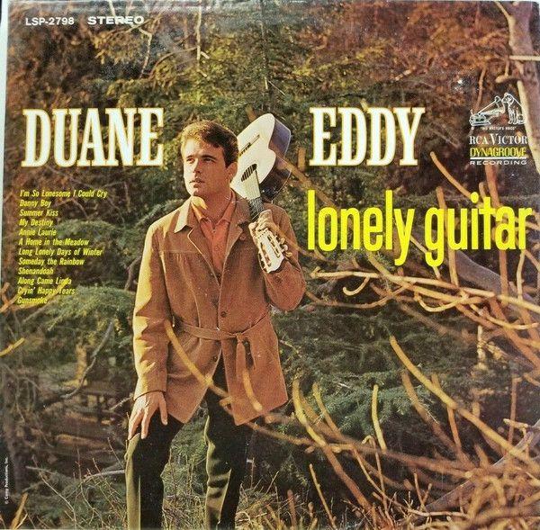 Capa do Álbum "Lonely Guitar", de Duane Eddy