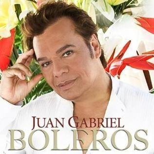 Portada de Álbum "Boleros", de Juan Gabriel