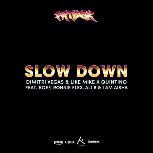 Capa do Single/EP "Slow Down", de Quintino