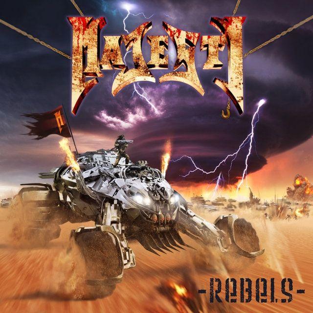Capa do Álbum "Rebels", de Majesty