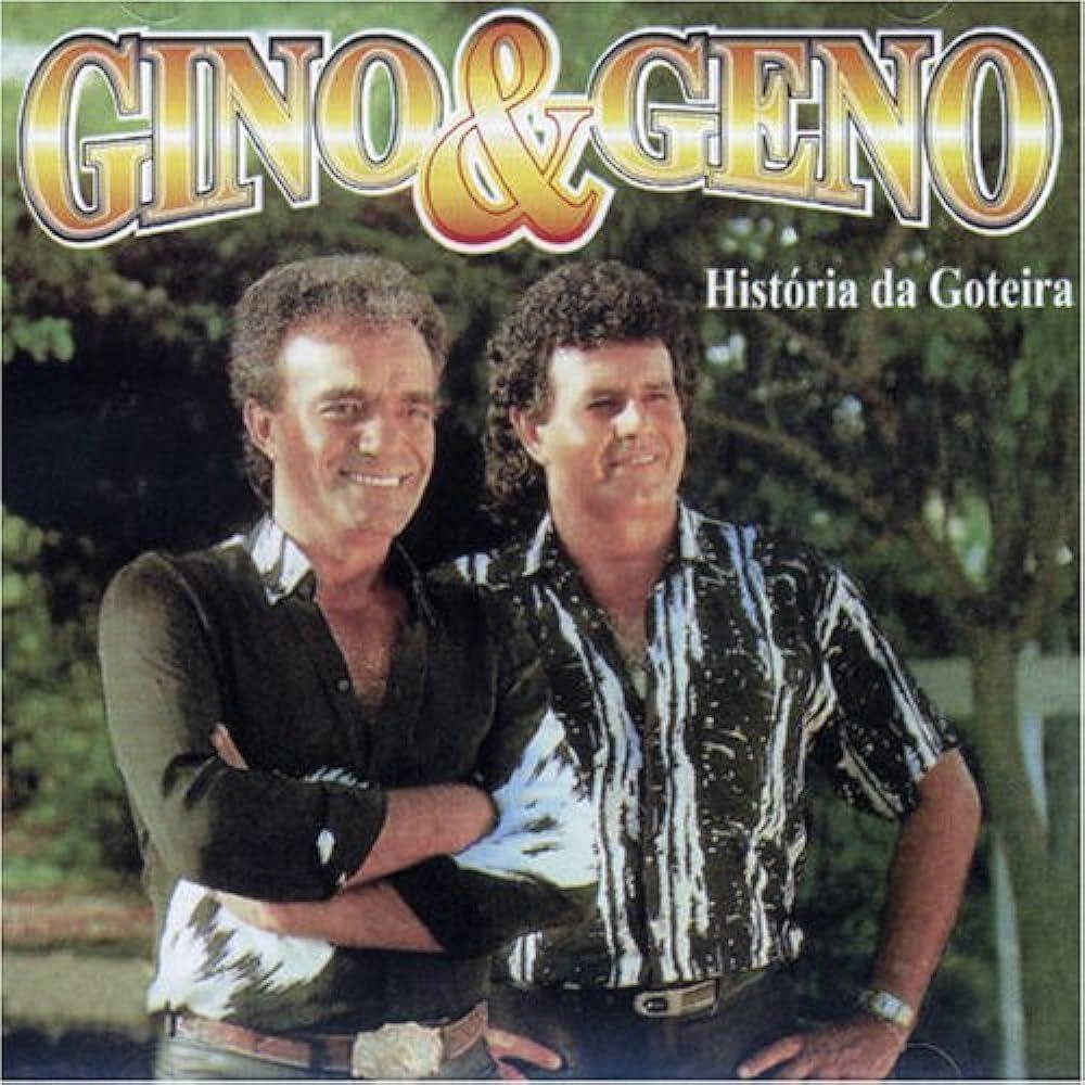 Album cover of "História da Goteira" by Gino e Geno