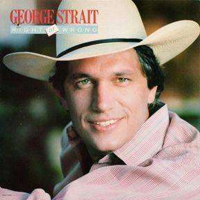 Capa do álbum "Right or Wrong", de George Strait