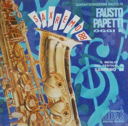 Capa do álbum "Saxremo '88", de Fausto Papetti
