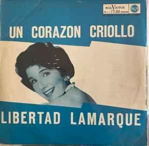 Portada del álbum "Un Corazón Criollo", de Libertad Lamarque