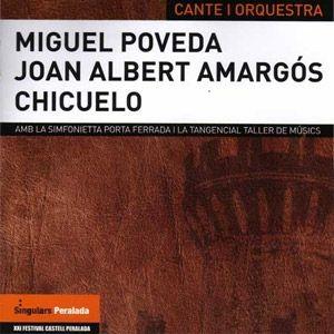 Portada de Álbum "Cante I Orquestra", de Miguel Poveda