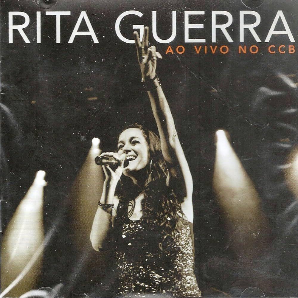 Capa do Álbum "Ao Vivo No CCB", de Rita Guerra