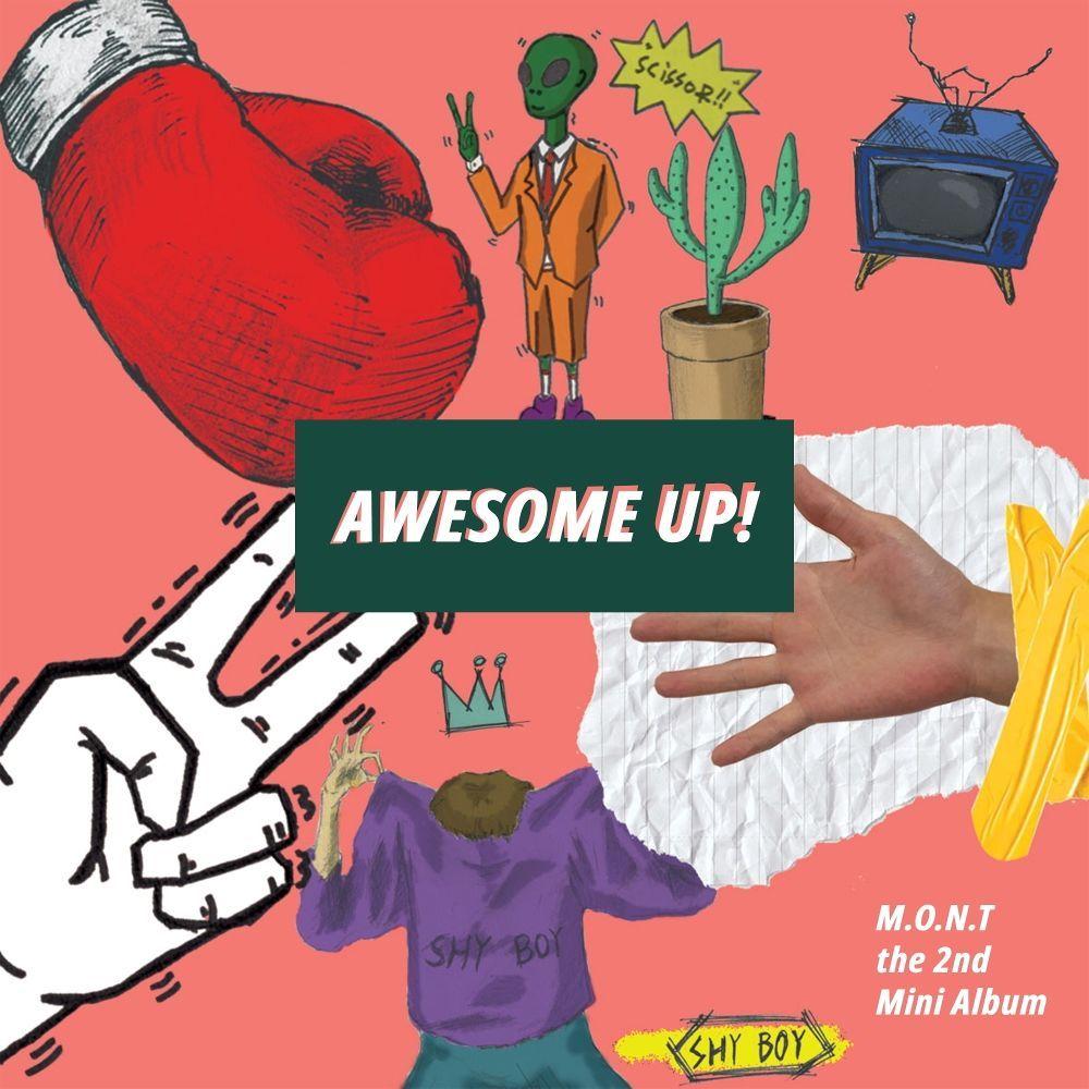 Capa do Single/EP "AWESOME UP!", de M.O.N.T