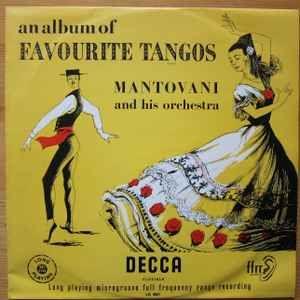 Portada de Álbum "An Album Of Favourite Tangos", de The Mantovani Orchestra