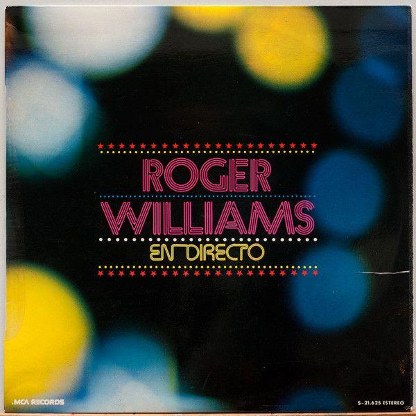 Capa do Álbum "En Directo", de Roger Williams