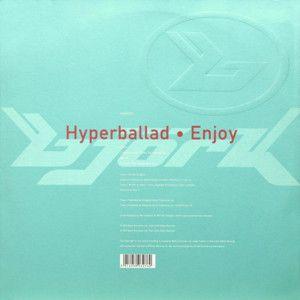 Portada del álbum "Hyperballad / Enjoy", de Björk