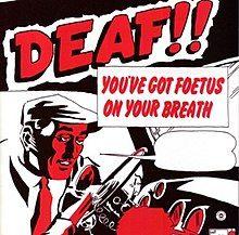 Portada de Álbum "Deaf", de Foetus