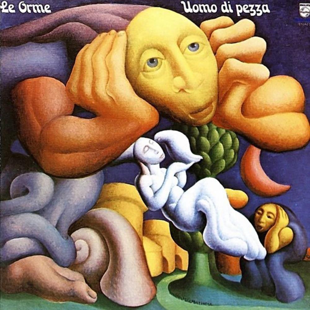 Capa do álbum "Uomo di Pezza", de Le Orme