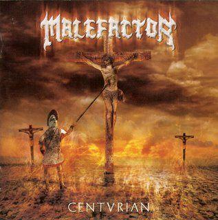Portada de Álbum "Centurian", de Malefactor