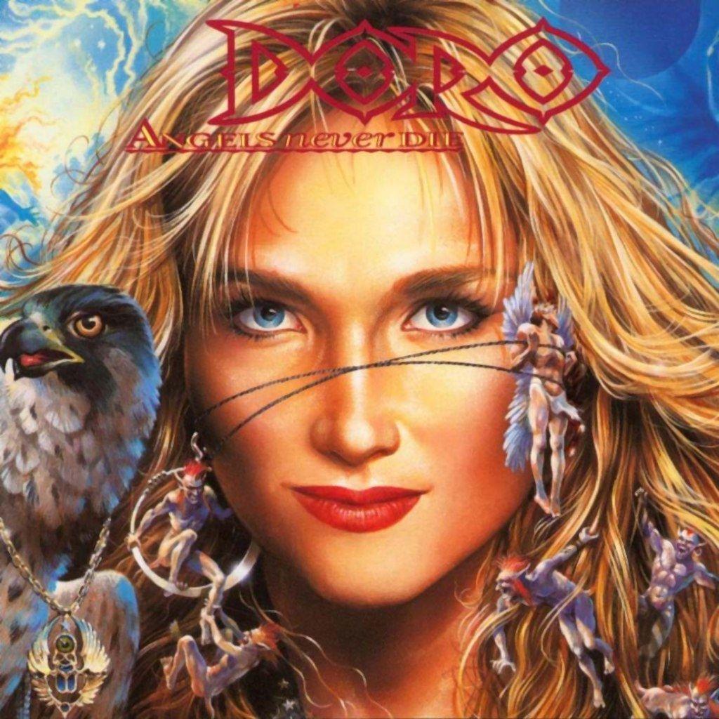 Capa do Álbum "Angels Never Die", de Doro Pesch